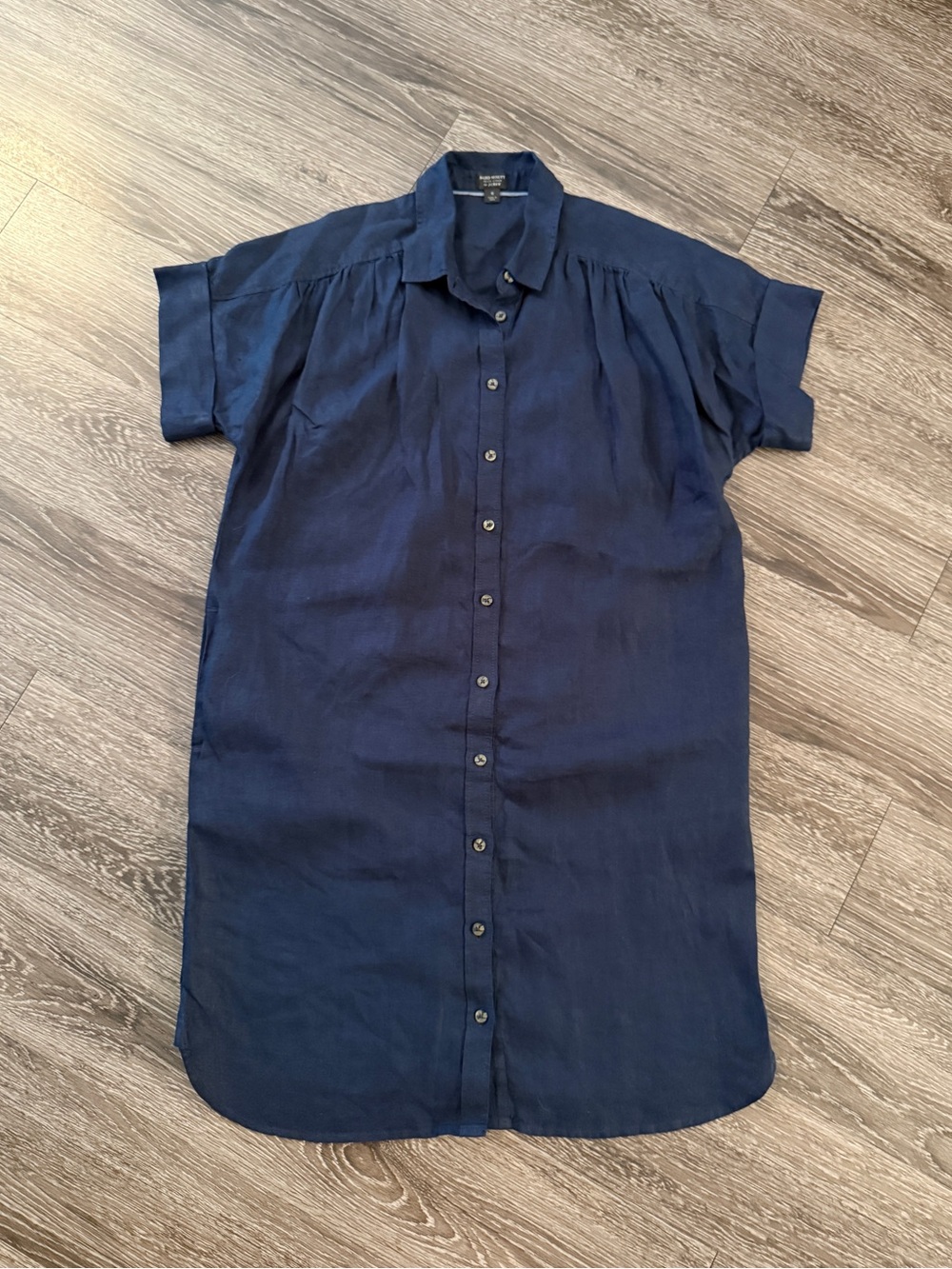 J.Crew Baird McNutt Irish Linen Shirt Dress